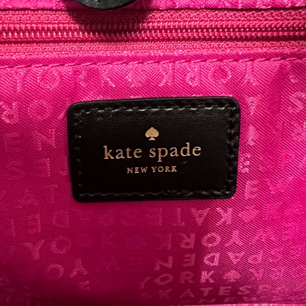 Kate Spade Pink Plaid Tote - Picture 11 of 16